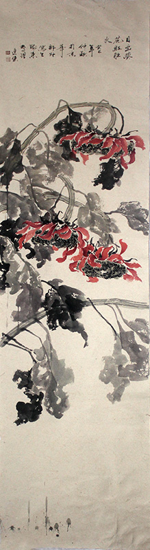 水墨寫葵 骨氣清雋——《西部成功書畫家》刊載黑龍江美協理事鄭連俠女士作品賞析