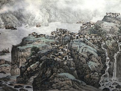 情向幽谷寄 云自峽江來——北京美協(xié)原副主席程振國先生作品（《西部成功書畫家》刊載）賞讀