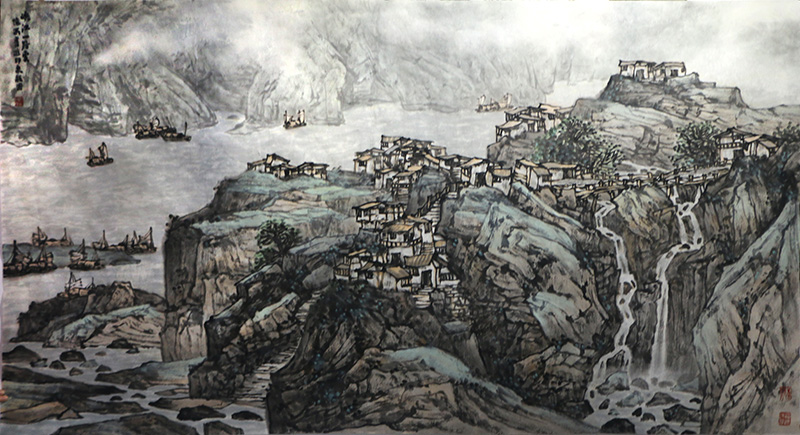 情向幽谷寄 云自峽江來——北京美協原副主席程振國先生作品（《西部成功書畫家》刊載）賞讀