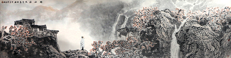 情向幽谷寄 云自峽江來——北京美協原副主席程振國先生作品（《西部成功書畫家》刊載）賞讀