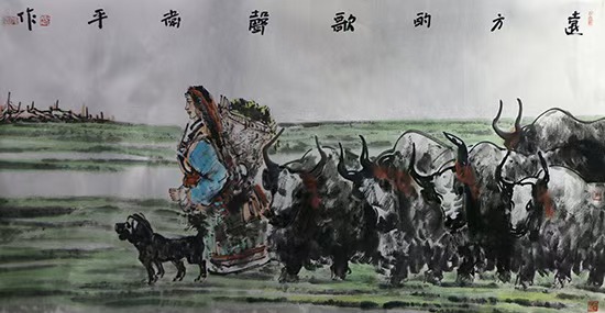 高原氣象 風(fēng)樸韻厚——《西部成功書畫家》刊載張衛(wèi)平人物作品賞析