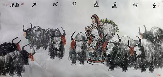 高原氣象 風(fēng)樸韻厚——《西部成功書畫家》刊載張衛(wèi)平人物作品賞析