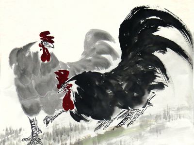 墨寫雄雞 濃淡含情——《西部成功書畫家》刊載黑龍江女畫家張增麗作品賞析
