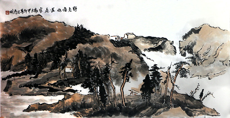 筆筑塬峁意 心寄山野游——甘肅美協名譽主席馬剛先生作品（《西部成功書畫家》刊載）賞讀