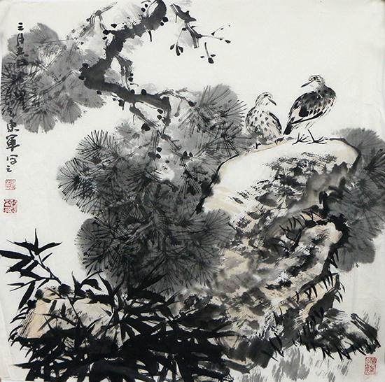 莫令一步作虛行——讀《西部成功書畫家》刊載趙東軍先生花鳥畫有感