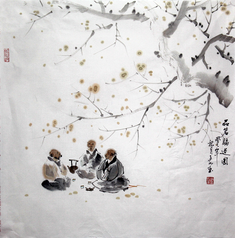 落筆簡括 意象典雅——《西部成功書畫家》刊載山東畫家趙長玉寫意高士賞析