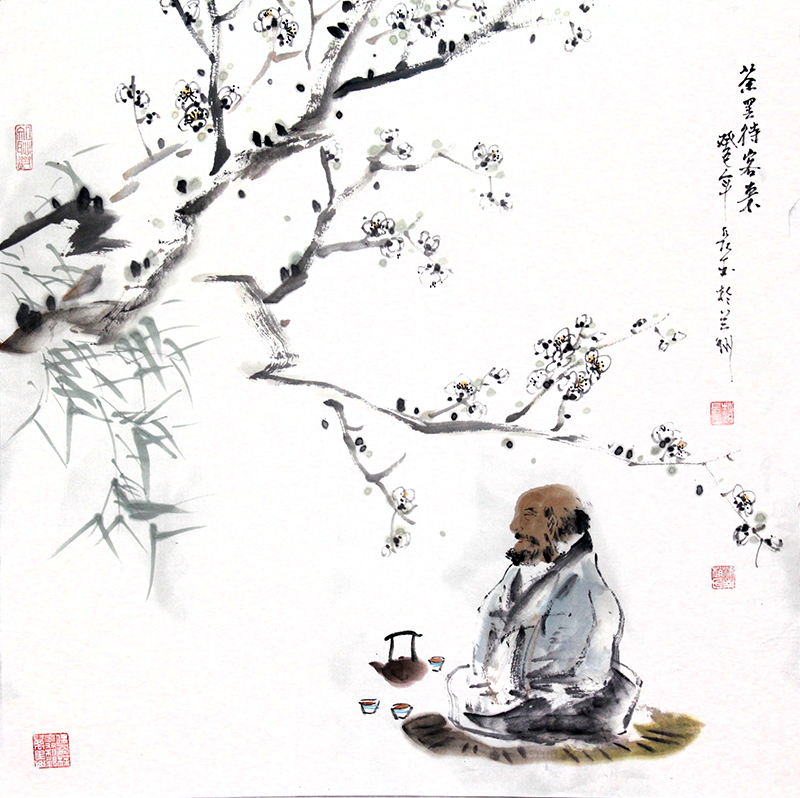 落筆簡括 意象典雅——《西部成功書畫家》刊載山東畫家趙長玉寫意高士賞析