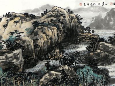澄觀一心 山水臥游——《西部成功書畫家》刊載河南美協(xié)理事張一心先生作品賞析