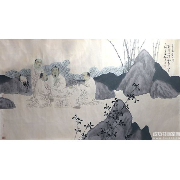 《會當(dāng)云一山 對弈臨清風(fēng)》