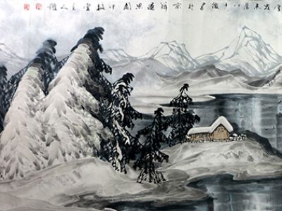 寒天素影 雪野清寂——當代著名畫家于志學冰雪山水畫（館藏名家作品乙巳新春展）簡賞