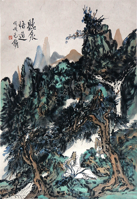 落筆皆是胸臆 雄渾亦見飄逸——再談當代著名畫家范揚先生的山水繪畫（館藏名家作品乙巳新春展）