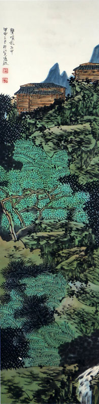 青綠苗鄉 崢嶸雄秀——當代青綠山水畫家滿維起先生作品（館藏名家作品乙巳新春展）再讀