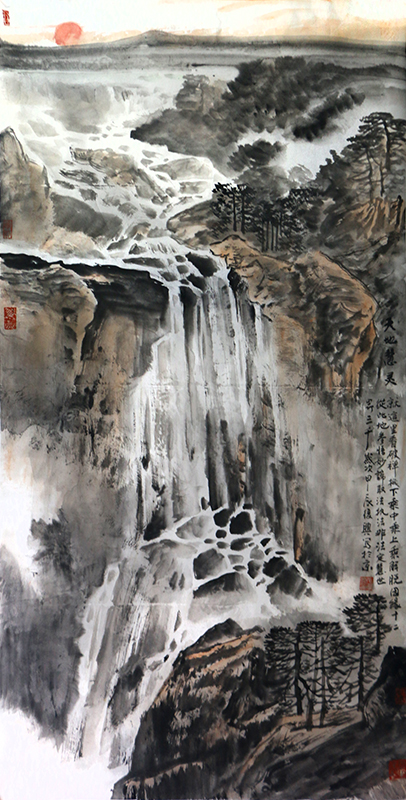 經(jīng)天緯地 同步歲月——讀著名山水畫家張復(fù)興先生的兩幅畫（館藏名家作品乙巳新春展）