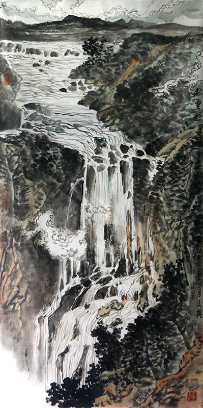 經(jīng)天緯地 同步歲月——讀著名山水畫家張復(fù)興先生的兩幅畫（館藏名家作品乙巳新春展）