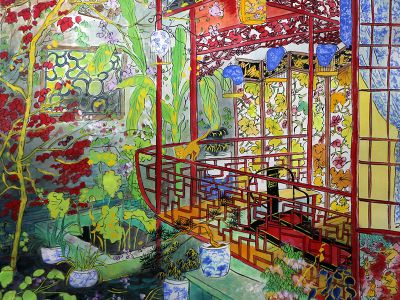 庭院養素 滌蕩心靈——中國國家畫院山水畫所所長方向先生作品（館藏名家作品乙巳新春展）簡析