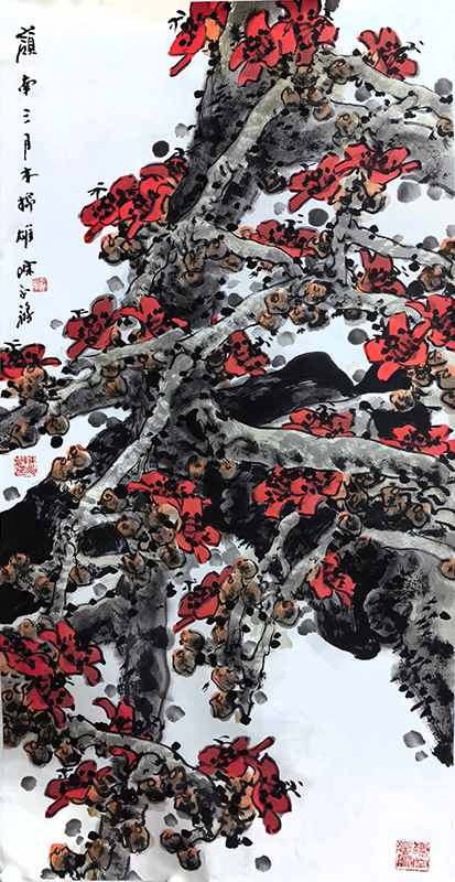 嶺南花木 時代雄風——當代著名花鳥畫家陳永鏘先生畫作（館藏名家作品乙巳新春線上展）賞讀