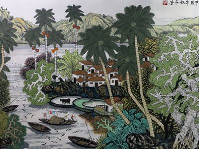 享椰風海韻 勝人間無數——海南美協名譽主席鄧子芳先生作品（乙巳新春線上展）賞析
