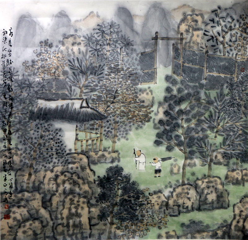 田園臥游  神閑意遠(yuǎn)——中國(guó)美院教授張捷“園林”山水畫（乙巳新春線上展）淺賞