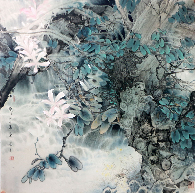 妙得天趣 四時佳興——當代著名工筆潑彩畫家馮霖章先生作品（乙巳新春線上展）賞讀