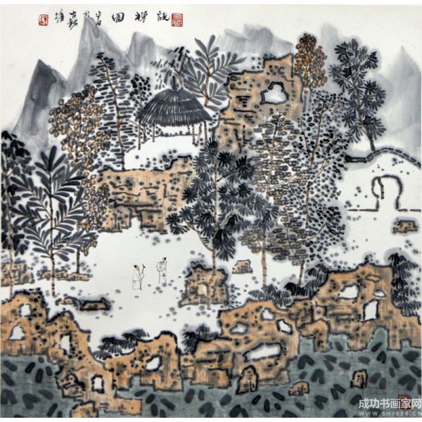 《說禪圖》