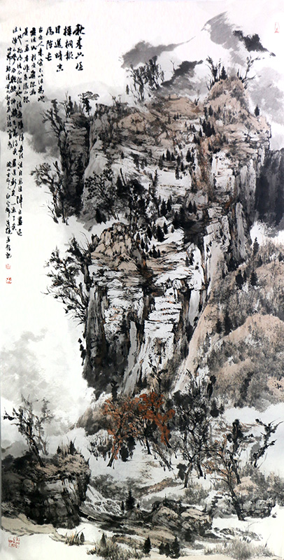 得太行之象 寄山野之魂——當代著名山水畫家白云鄉先生作品（乙巳新春線上展）賞讀