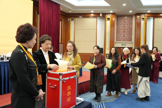 中國女畫家協會第三屆全國會員代表大會在京召開 徐漣當選新一屆會長