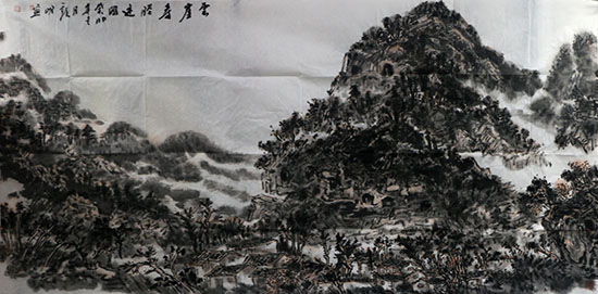 筆繪隴原山水  墨蘊(yùn)雄渾詩(shī)章——甘肅美協(xié)副主席段新明山水畫(huà)（《西部成功書(shū)畫(huà)家》刊載）賞讀