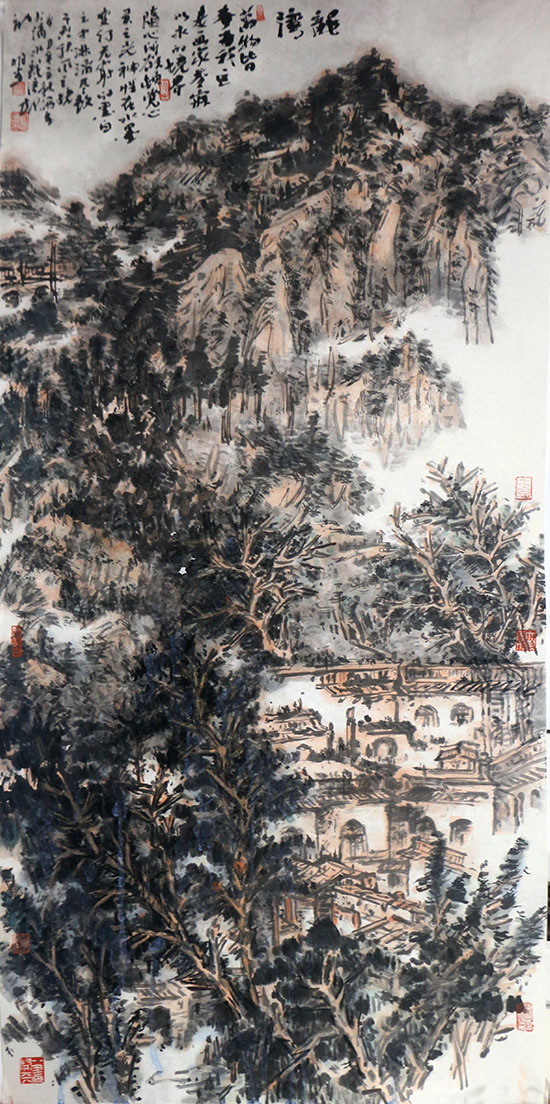 筆繪隴原山水  墨蘊(yùn)雄渾詩(shī)章——甘肅美協(xié)副主席段新明山水畫(huà)（《西部成功書(shū)畫(huà)家》刊載）賞讀