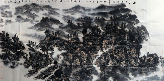筆繪隴原山水  墨蘊(yùn)雄渾詩(shī)章——甘肅美協(xié)副主席段新明山水畫(huà)（《西部成功書(shū)畫(huà)家》刊載）賞讀