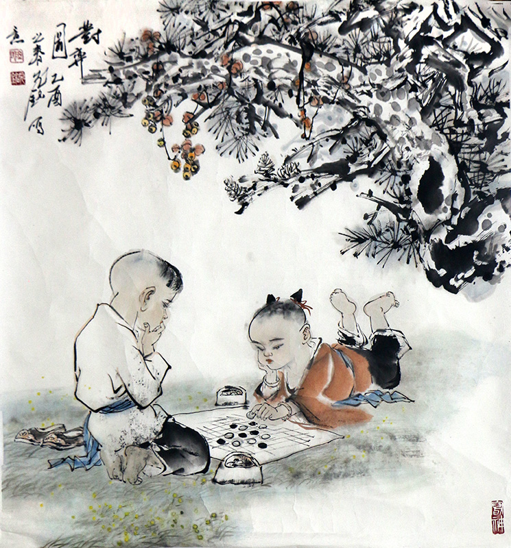 形肖有閑趣 神逼見童心——《西部成功書畫家》刊載遼寧畫家陸允銘先生作品賞析
