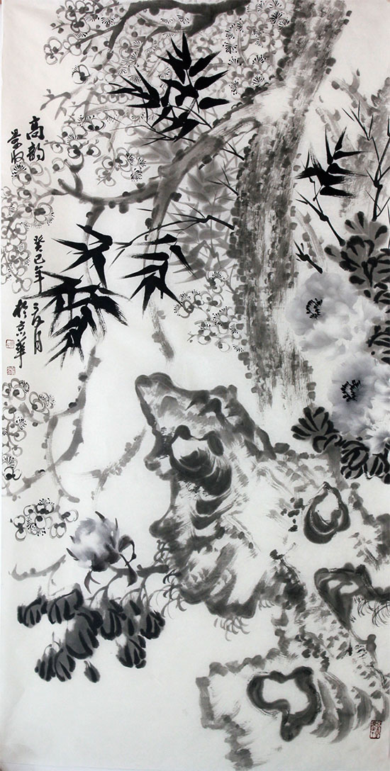 清逸縹緲 意境空靈——讀當(dāng)代畫家趙景收先生的花鳥畫（《西部成功書畫家》刊載）