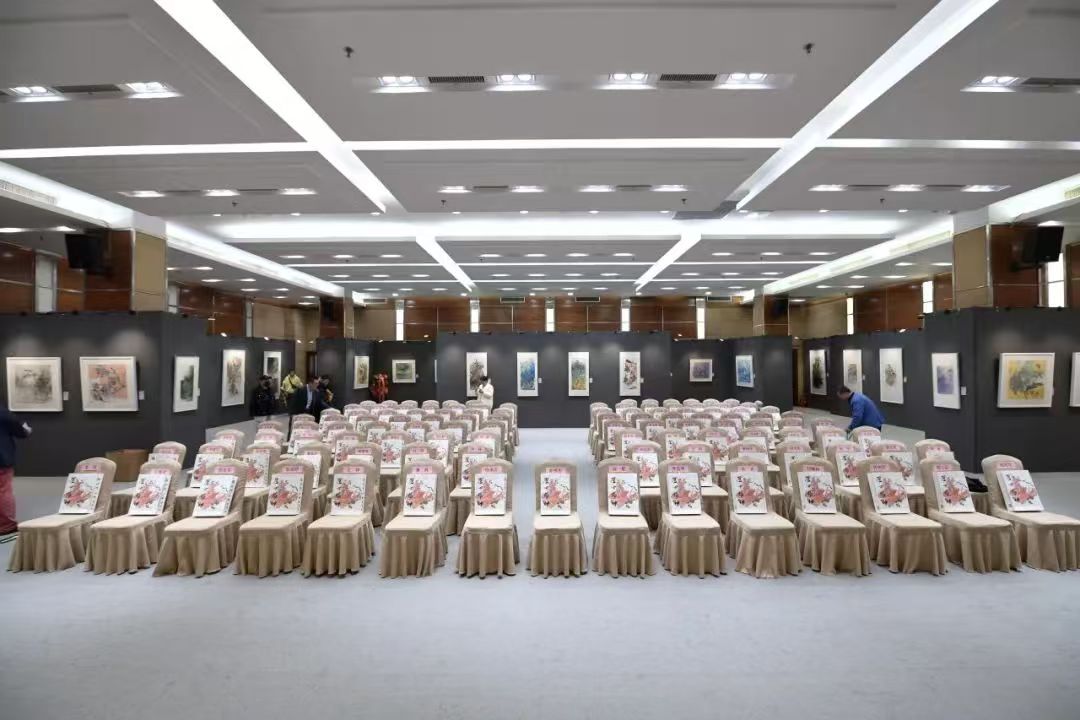 澄心暢神——周同祥中國畫作品展暨新書發(fā)布會在北京榮寶齋開幕