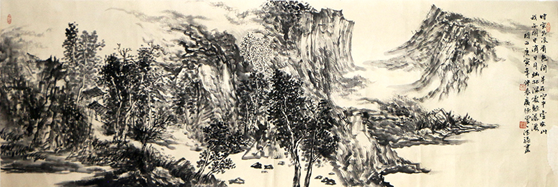 皴筆有韻 云翳山野——《西部成功書(shū)畫(huà)家》刊載山東畫(huà)家朱德福先生作品賞析