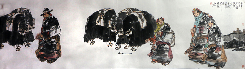 筆律氣韻生 畫(huà)寄藏鄉(xiāng)情——甘肅畫(huà)院原院長(zhǎng)李偉先生作品（《西部成功書(shū)畫(huà)家》刊載）賞讀