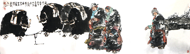 筆律氣韻生 畫(huà)寄藏鄉(xiāng)情——甘肅畫(huà)院原院長(zhǎng)李偉先生作品（《西部成功書(shū)畫(huà)家》刊載）賞讀