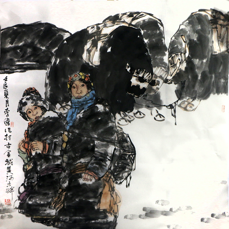 筆律氣韻生 畫(huà)寄藏鄉(xiāng)情——甘肅畫(huà)院原院長(zhǎng)李偉先生作品（《西部成功書(shū)畫(huà)家》刊載）賞讀