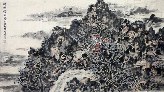 霜凝薄露 潤山秀水 ——河南美協副主席程兆星作品（《西部成功書畫家》刊載）賞析