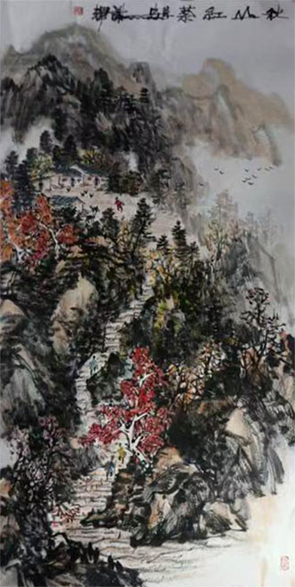 古拙厚樸 生機盎然——陜西美協副主席謝輝作品（《西部成功書畫家》刊載）淺賞
