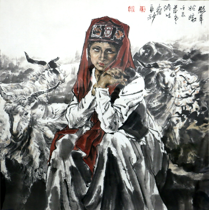 形肖意滿 神完氣足——中美協理事苗再新先生作品（《西部成功書畫家》刊載）淺析