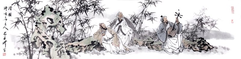 形肖意滿 神完氣足——中美協理事苗再新先生作品（《西部成功書畫家》刊載）淺析