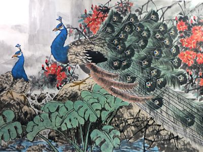 丹青寫靈雀 華美亦雍容——當代畫家吳泉棠先生作品（《西部成功書畫家》刊載）賞析