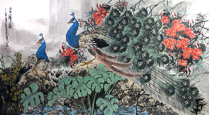 丹青寫靈雀 華美亦雍容——當代畫家吳泉棠先生作品（《西部成功書畫家》刊載）賞析