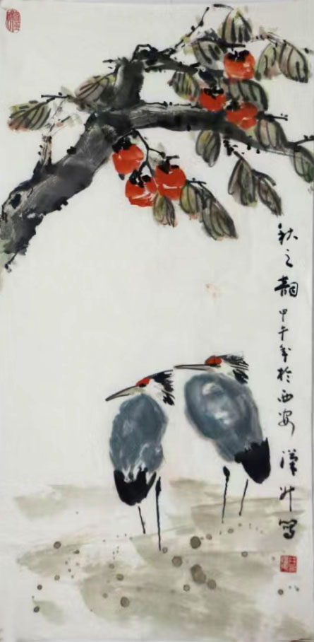 地域靈境 生機澎湃——讀青海美協原主席井漢升先生的花鳥畫（《西部成功書畫家》刊載）