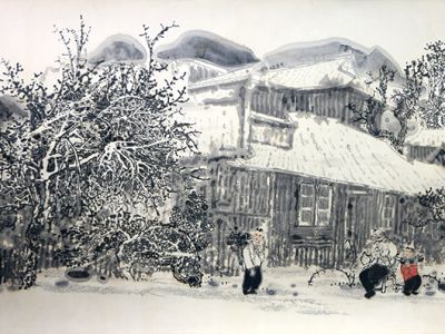 漬染黑白 閑逸悠然——當(dāng)代山水畫家張東林先生作品（《西部成功書畫家》刊載）賞讀