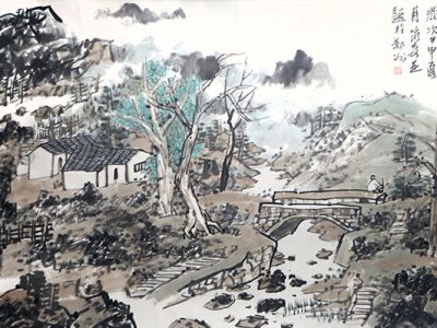 老健古樸 靜謐天真——當(dāng)代著名山水畫家何家安先生作品（《西部成功書畫家》刊載）賞讀