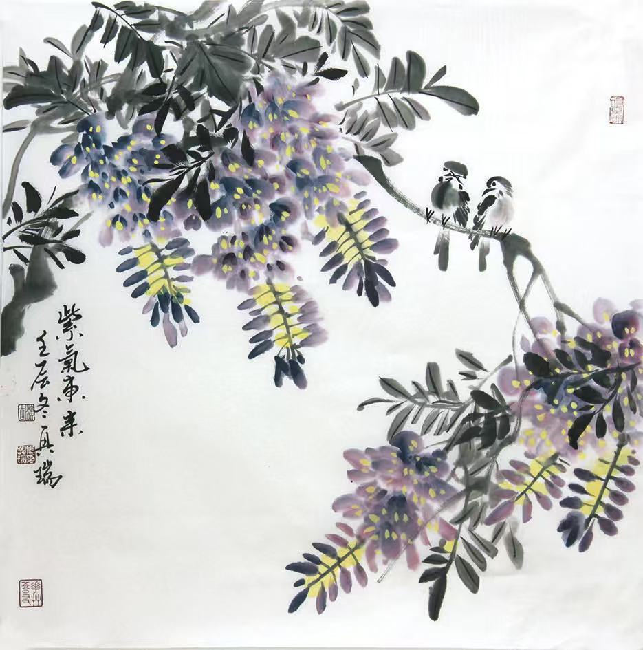 天機流動 音韻疊出——讀《西部成功書畫家》刊載馬興瑞先生花鳥畫有感