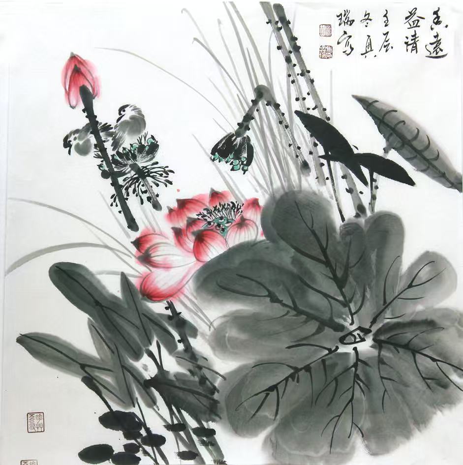 天機流動 音韻疊出——讀《西部成功書畫家》刊載馬興瑞先生花鳥畫有感