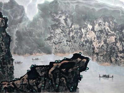 因水造境 襟懷家山——貴州美協(xié)原主席楊長槐先生作品（《西部成功書畫家》刊載）淺析