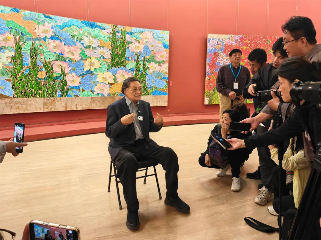 花香深處——郭怡孮新作展在京開幕