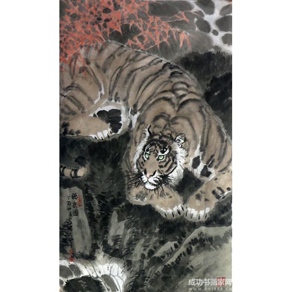 《聽泉圖》